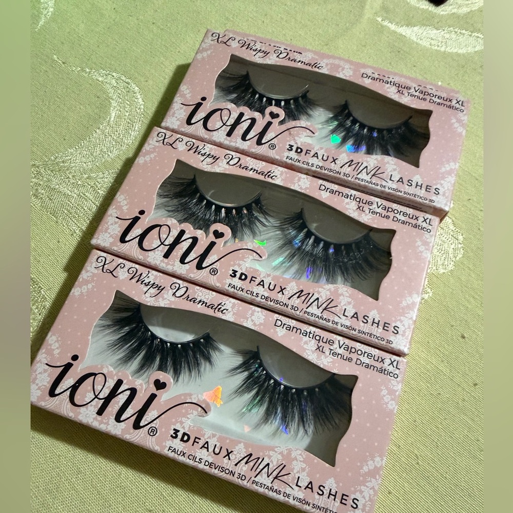 Ioni 3D Faux Mink Lashes Set